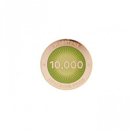 Milestone pin 10.000 Finds