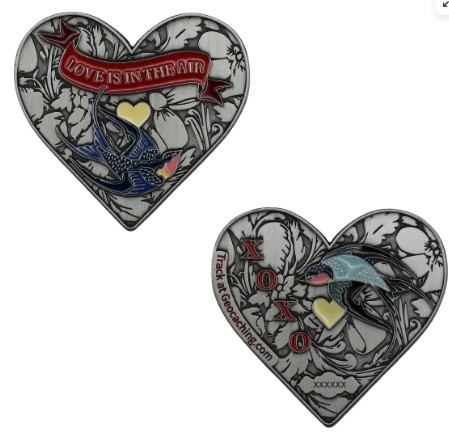 Love is in the Air Geocoin